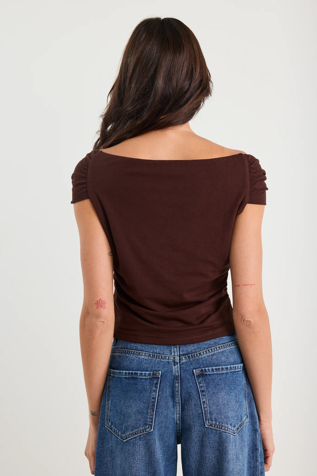 Nightlife Dark Chocolate Stretch Multi Fit Sleeveless Top - Chillis & More NZ