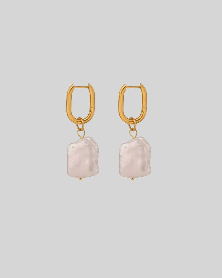 Nina Earrings - Pearl - Chillis & More NZ
