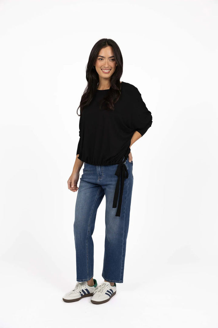 Nina Top - Black - Chillis & More NZ
