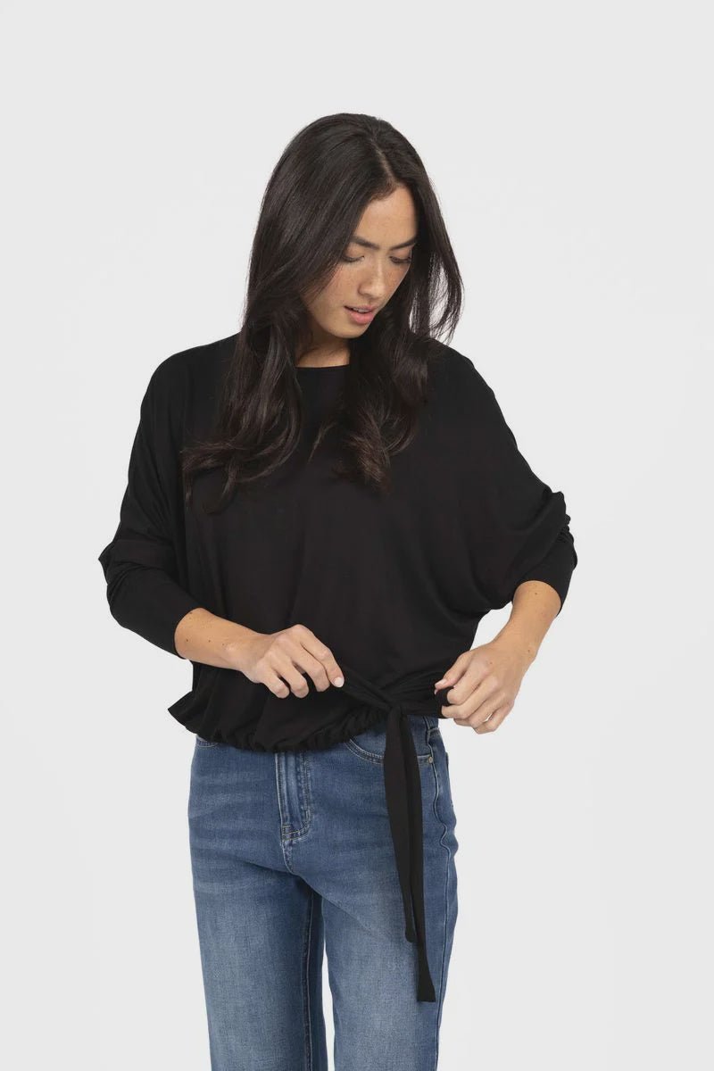 Nina Top - Black - Chillis & More NZ