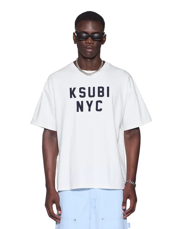 NYC Ekcess SS Tee - Tru White - Chillis & More NZ