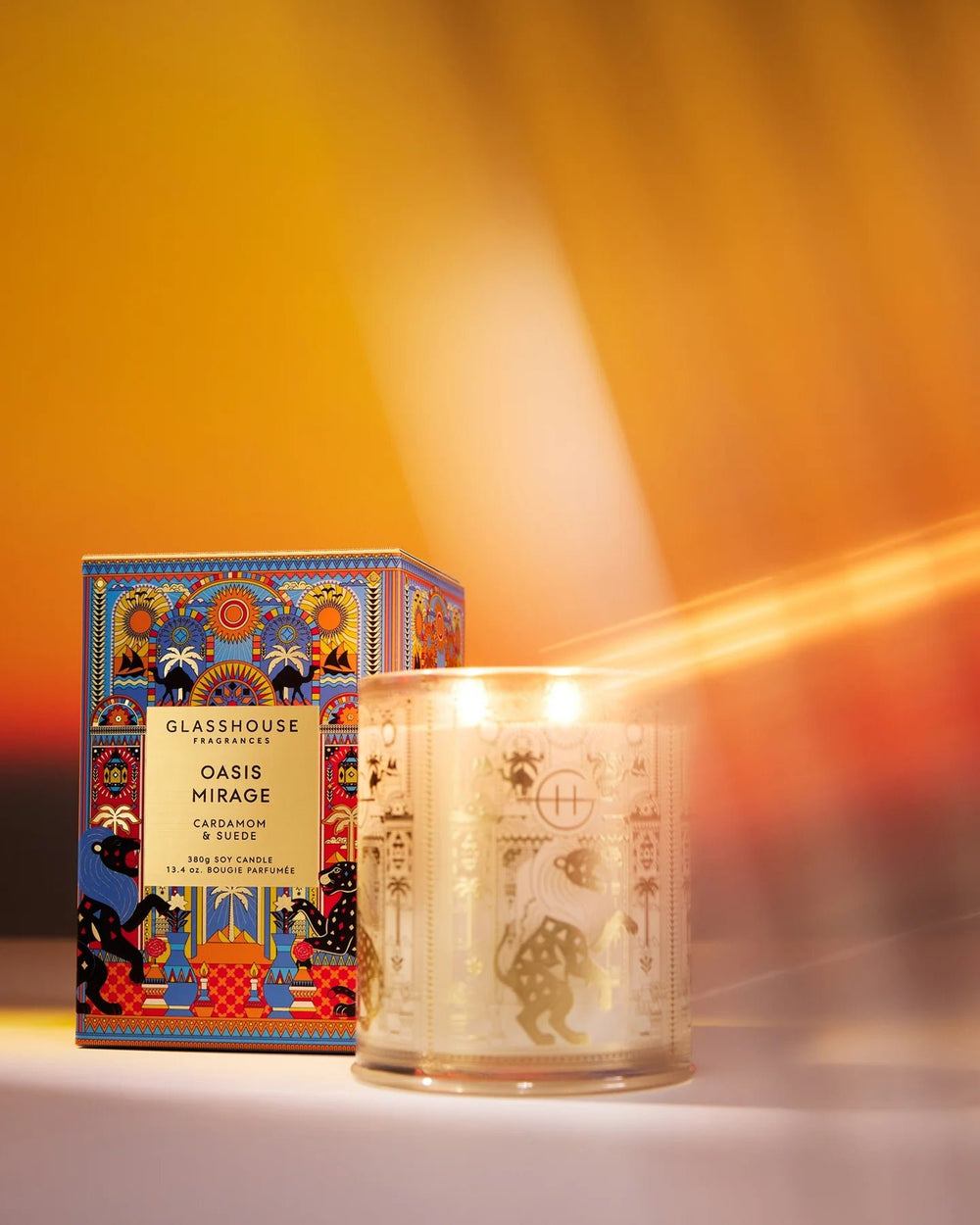 Oasis Mirage 380g Candle - Chillis & More NZ