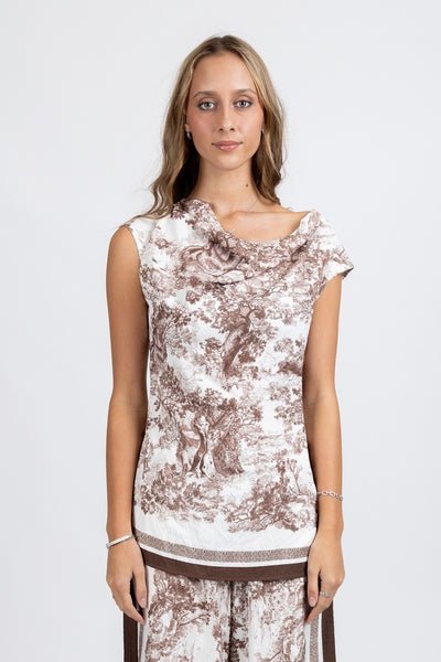 Occasion Top - Chocolate - Chillis & More NZ