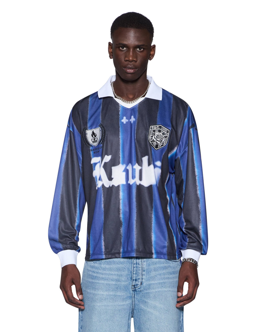 Offside LS Mesh Jersey Stripe - Chillis & More NZ