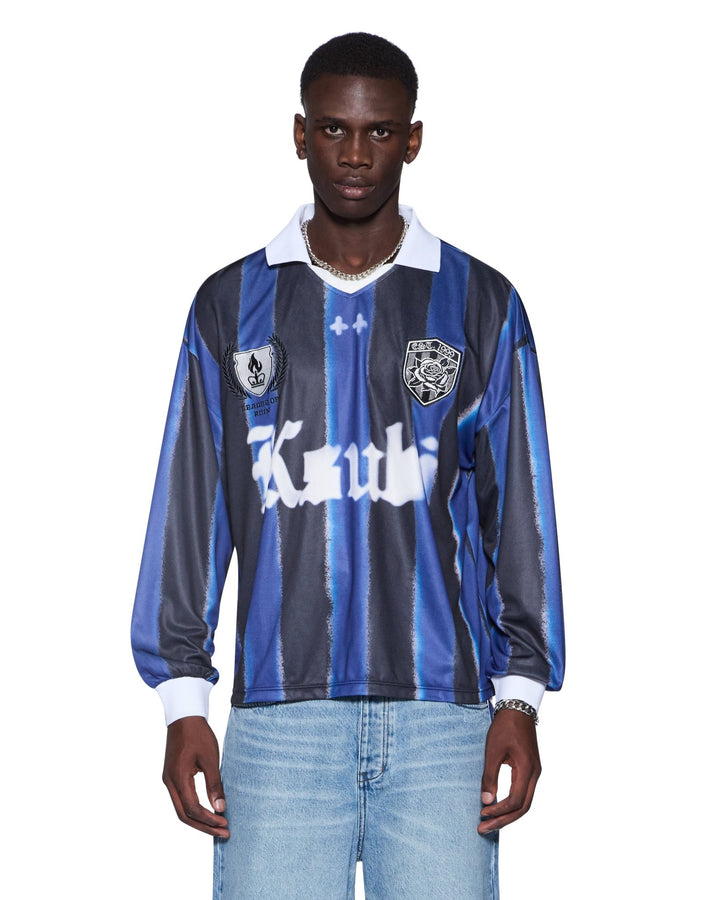 Offside LS Mesh Jersey Stripe - Chillis & More NZ