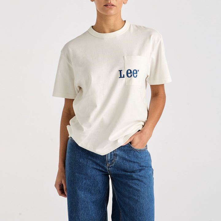 OG Relaxed PKT Tee - Vintage White - Chillis & More NZ