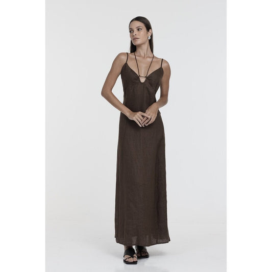 One More Kiss Dress - Chocolate - Chillis & More NZ