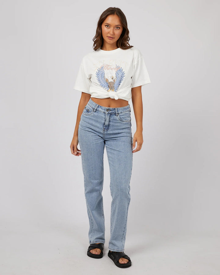 Open Wings Tee - Vintage White - Chillis & More NZ