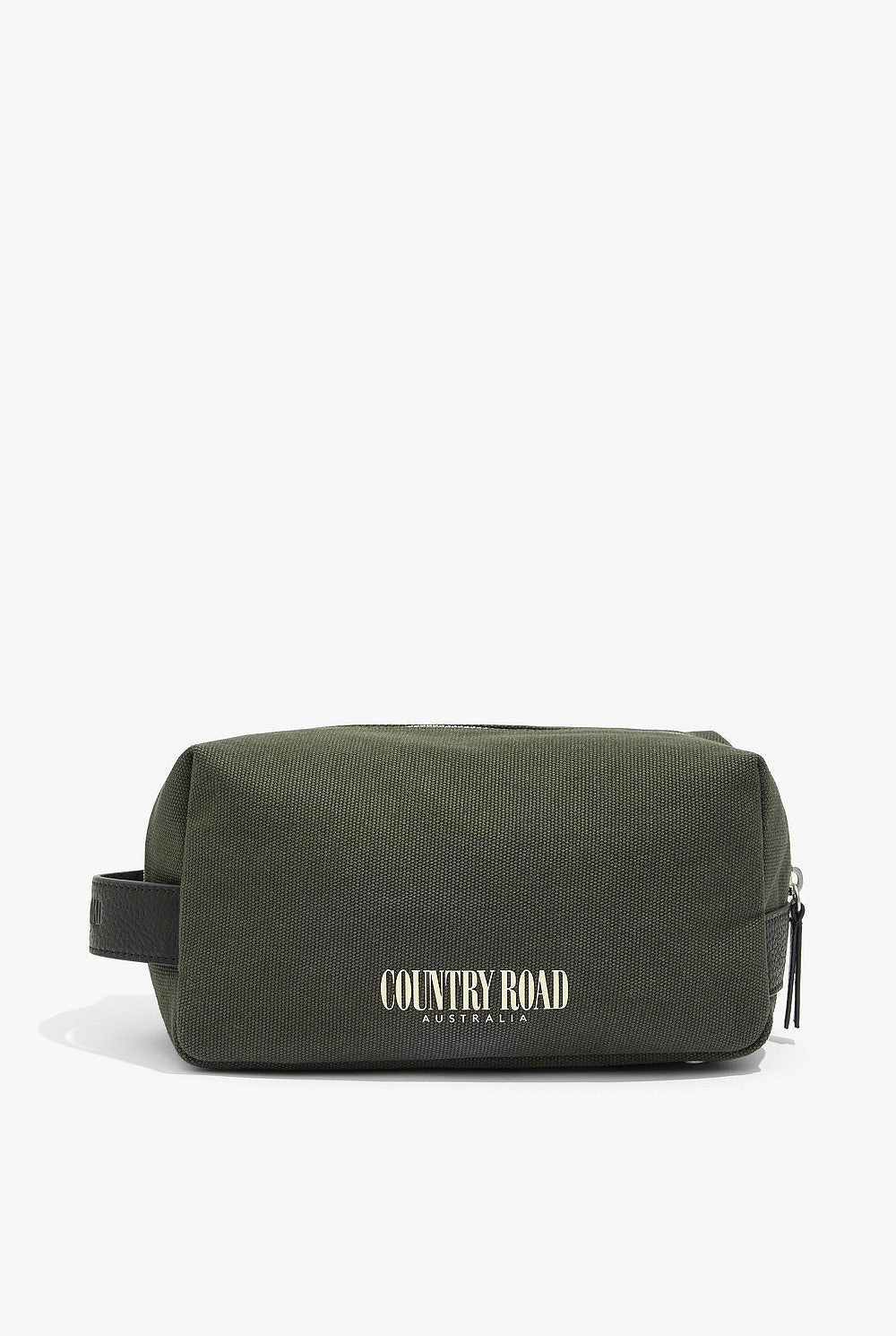 Organically Grown Cotton Heritage Wash Bag - Eden Green - Chillis & More NZ