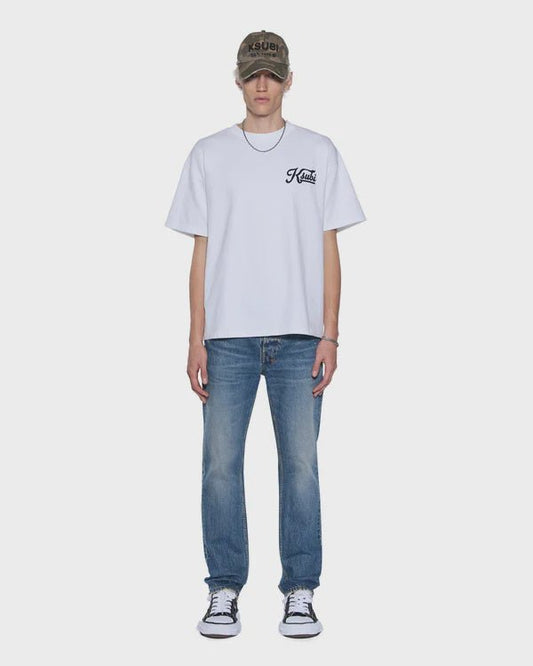 Outfield Ekcess SS Tee - White - Chillis & More NZ