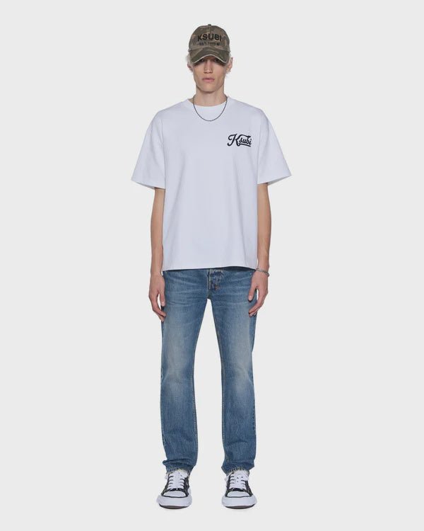 Outfield Ekcess SS Tee - White - Chillis & More NZ