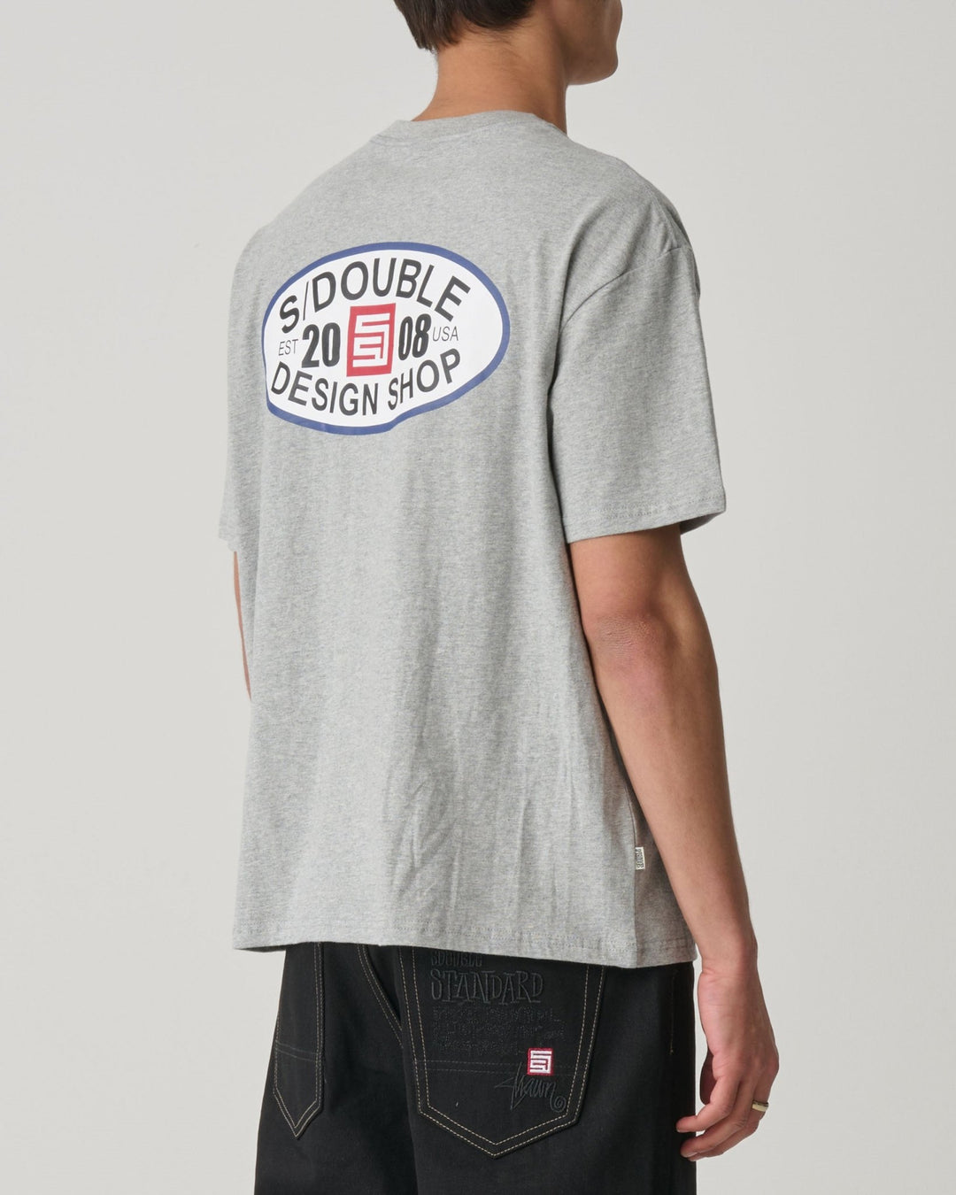 Oval SS Tee - Grey Heather - Chillis & More NZ