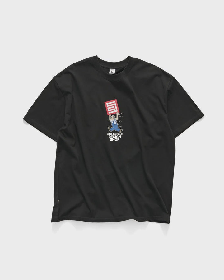 Overalls SS Tee - Black - Chillis & More NZ