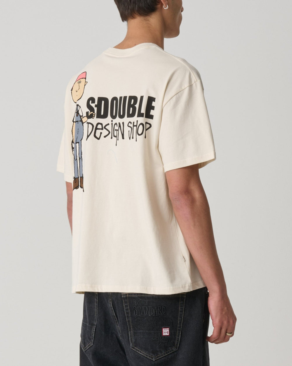 Painter SS Tee - Unbleached - Chillis & More NZ