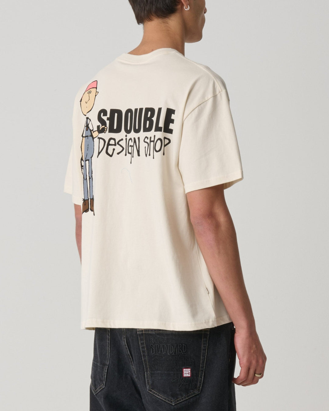 Painter SS Tee - Unbleached - Chillis & More NZ