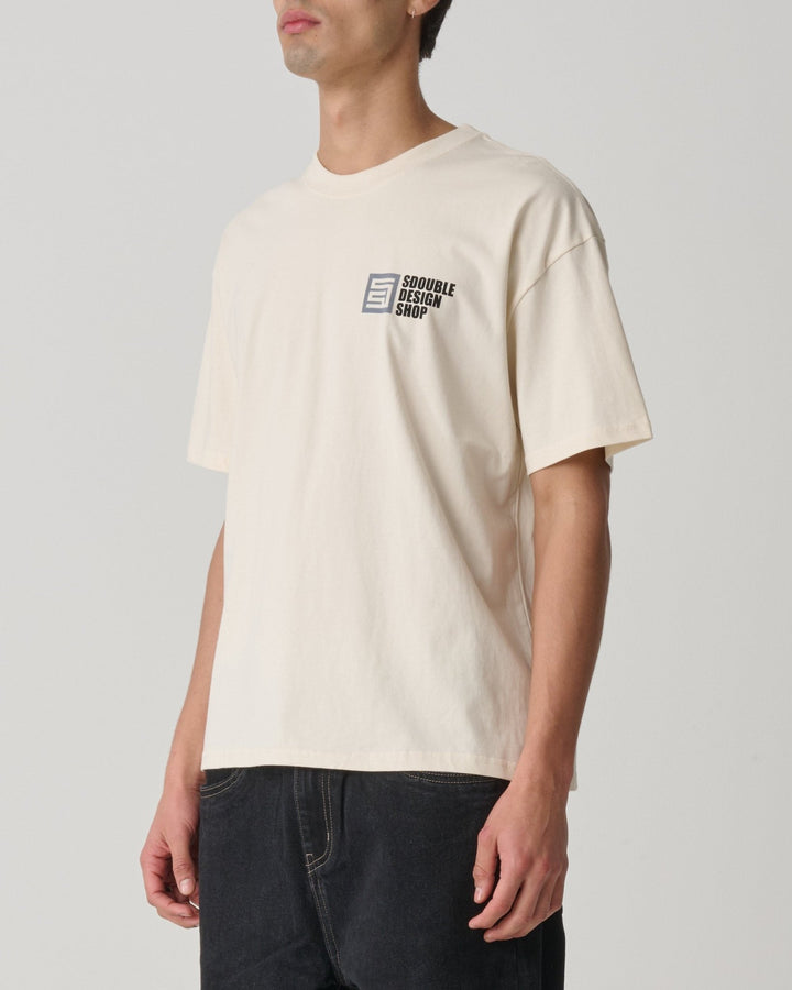 Painter SS Tee - Unbleached - Chillis & More NZ