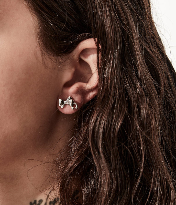 Pierced Bow Earrings - Chillis & More NZ