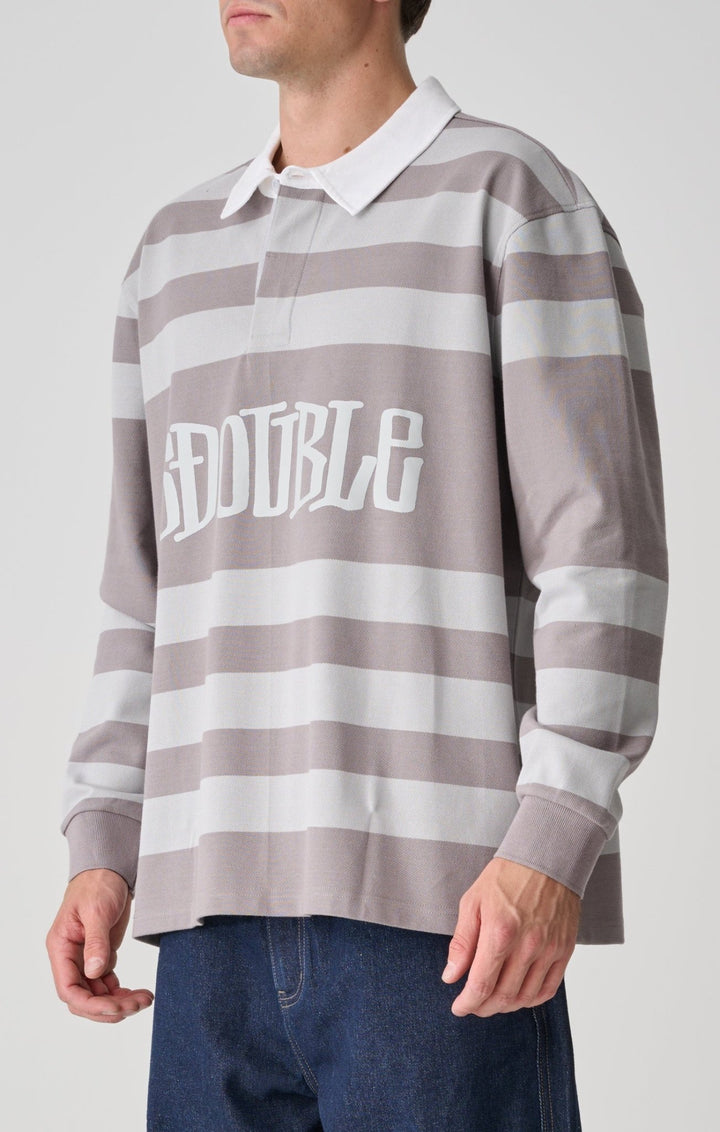 PK Stripe Rugby Jersey - Zinc - Chillis & More NZ