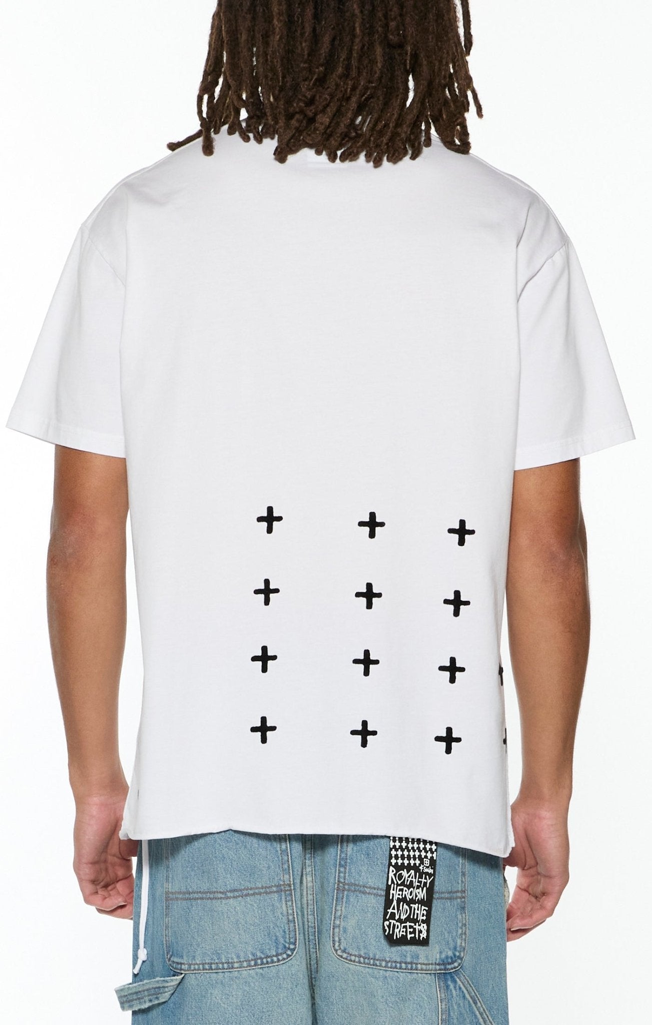 Plated Biggie SS Tee - Tru White - Chillis & More NZ