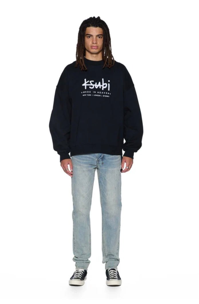 Plated Ekcess Crewneck - Jet Black - Chillis & More NZ