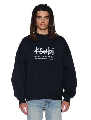 Plated Ekcess Crewneck - Jet Black - Chillis & More NZ