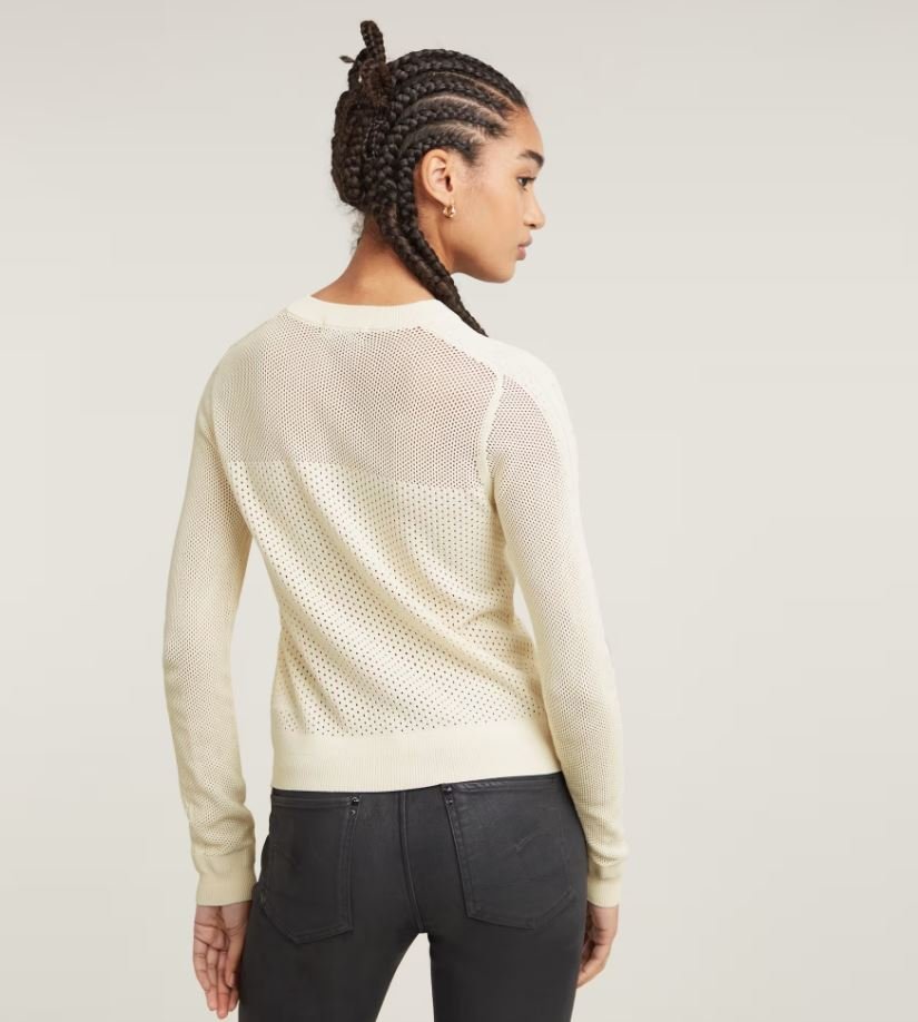 Pointelle Knit WMN - Chalk - Chillis & More NZ