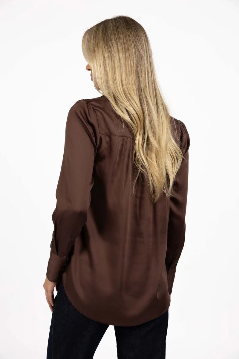 Poppy Shirt - Cocoa - Chillis & More NZ