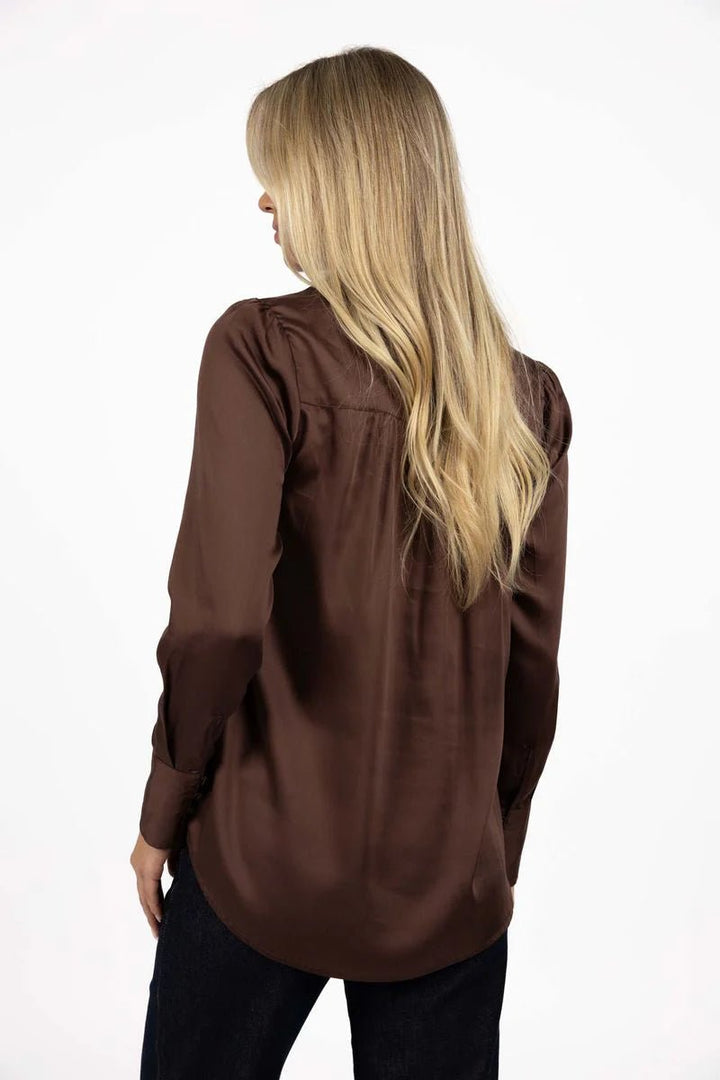 Poppy Shirt - Cocoa - Chillis & More NZ
