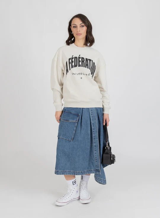 Present Skirt - Washed Blue - Chillis & More NZ