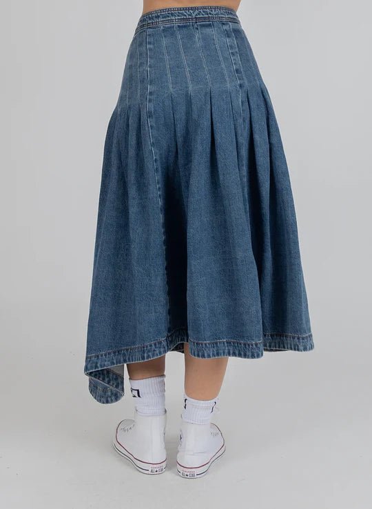Present Skirt - Washed Blue - Chillis & More NZ
