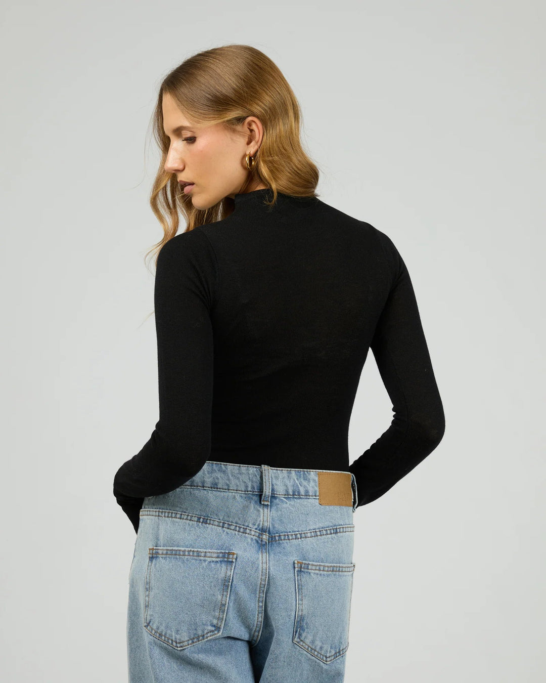 Priya Layering Long Sleeve - Black - Chillis & More NZ