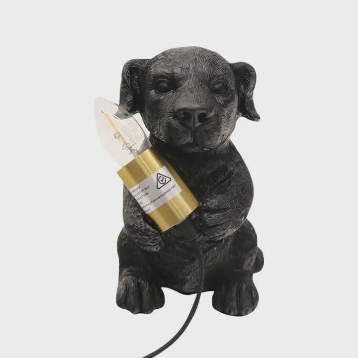 Puppy Table Lamp - Chillis & More NZ