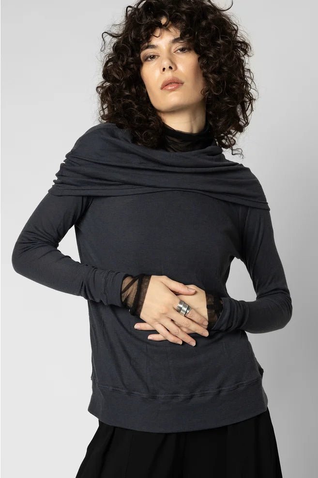 Quest Top - Pewter - Chillis & More NZ