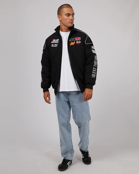 Racer Jacket - Black - Chillis & More NZ