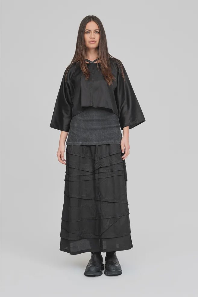 Raw Suit Top - Black - Chillis & More NZ