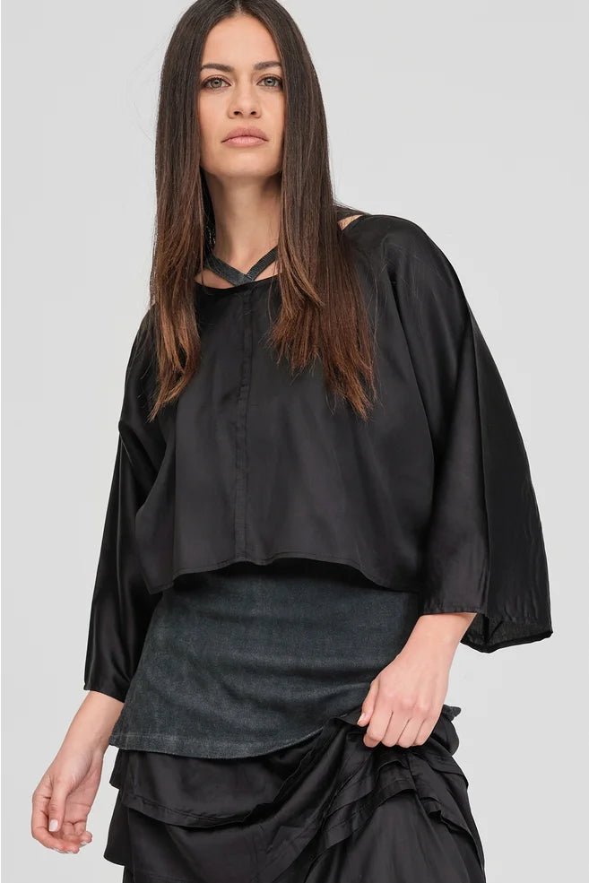 Raw Suit Top - Black - Chillis & More NZ