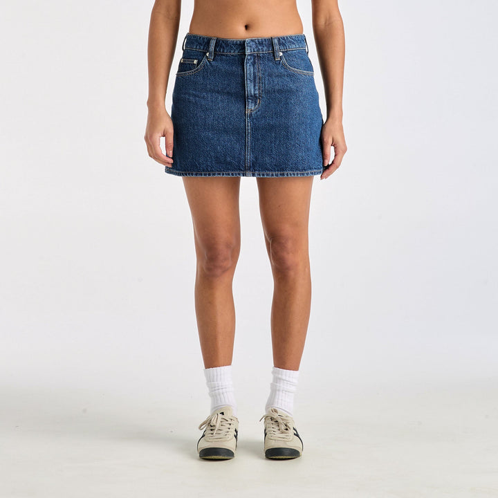 Relaxed Mini Skirt - Indigo Dream - Chillis & More NZ