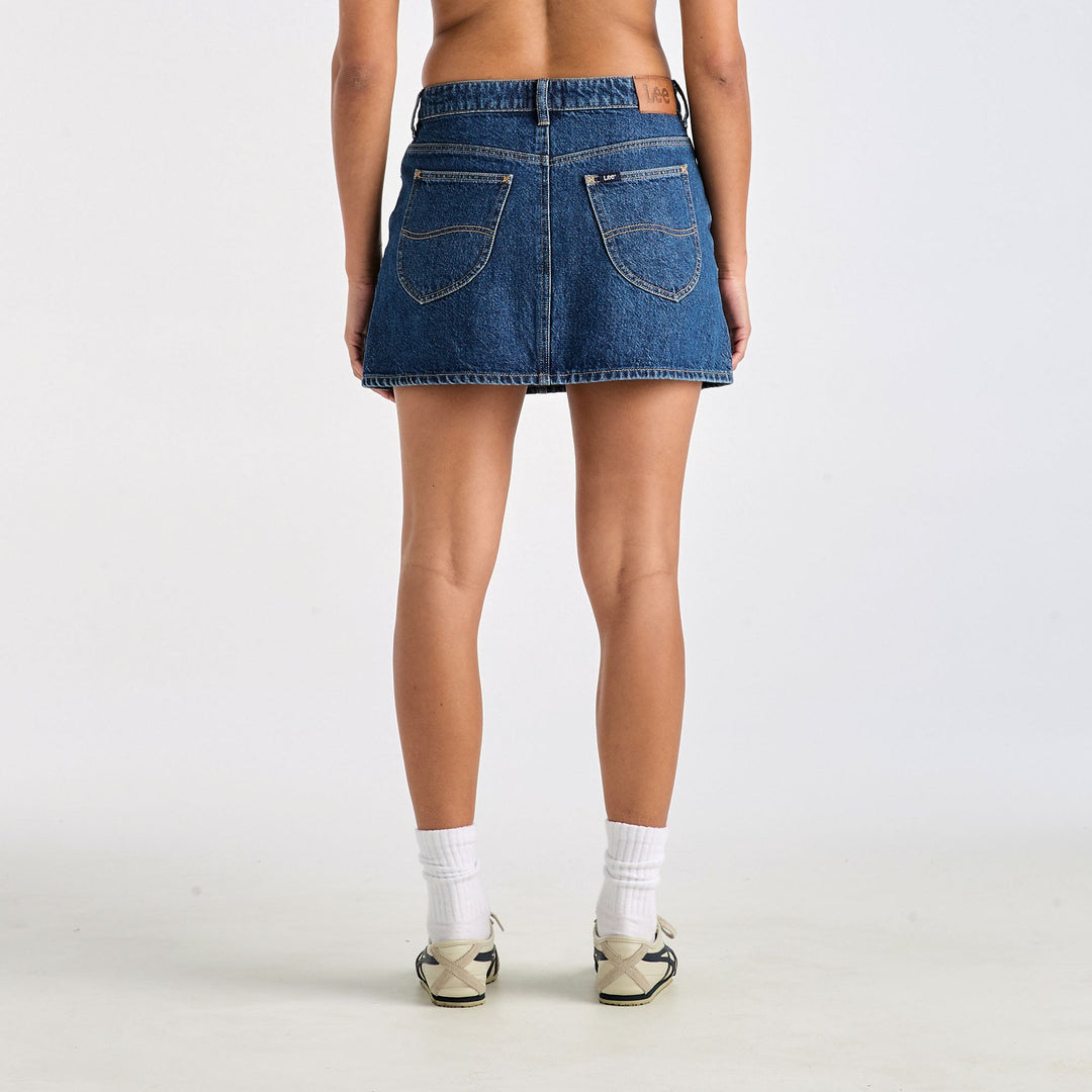 Relaxed Mini Skirt - Indigo Dream - Chillis & More NZ