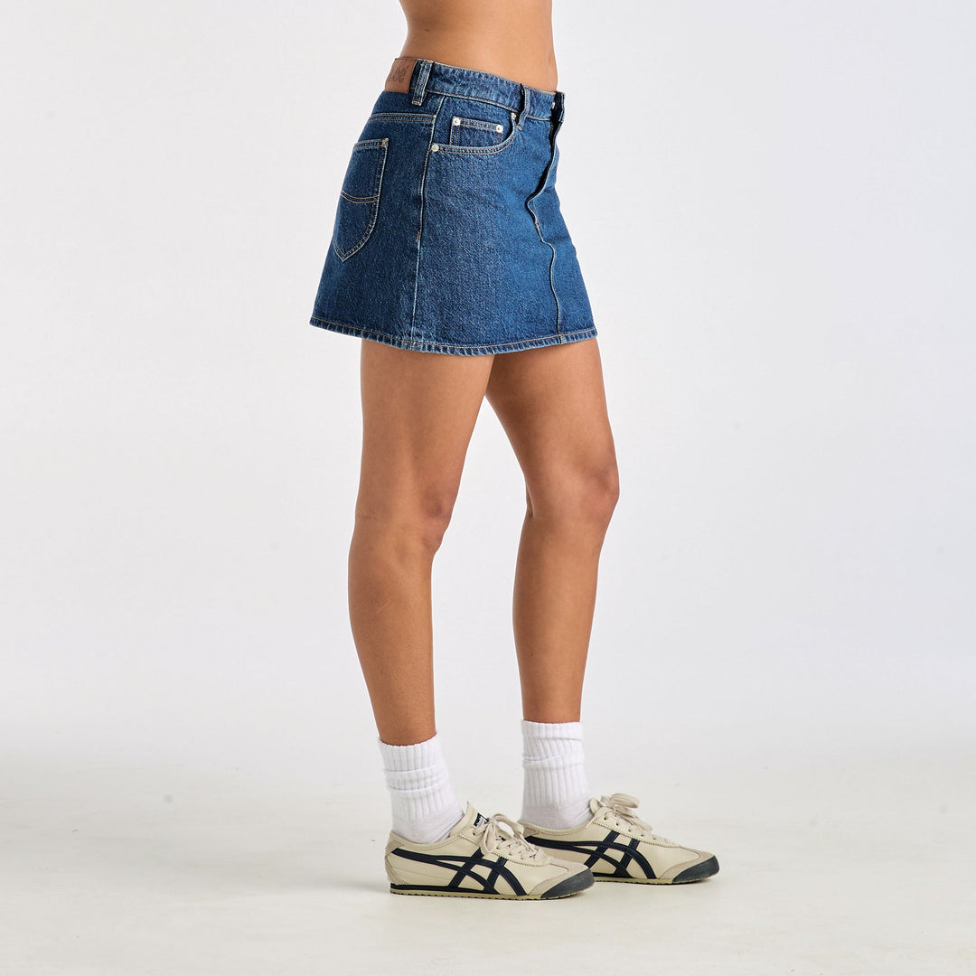 Relaxed Mini Skirt - Indigo Dream - Chillis & More NZ