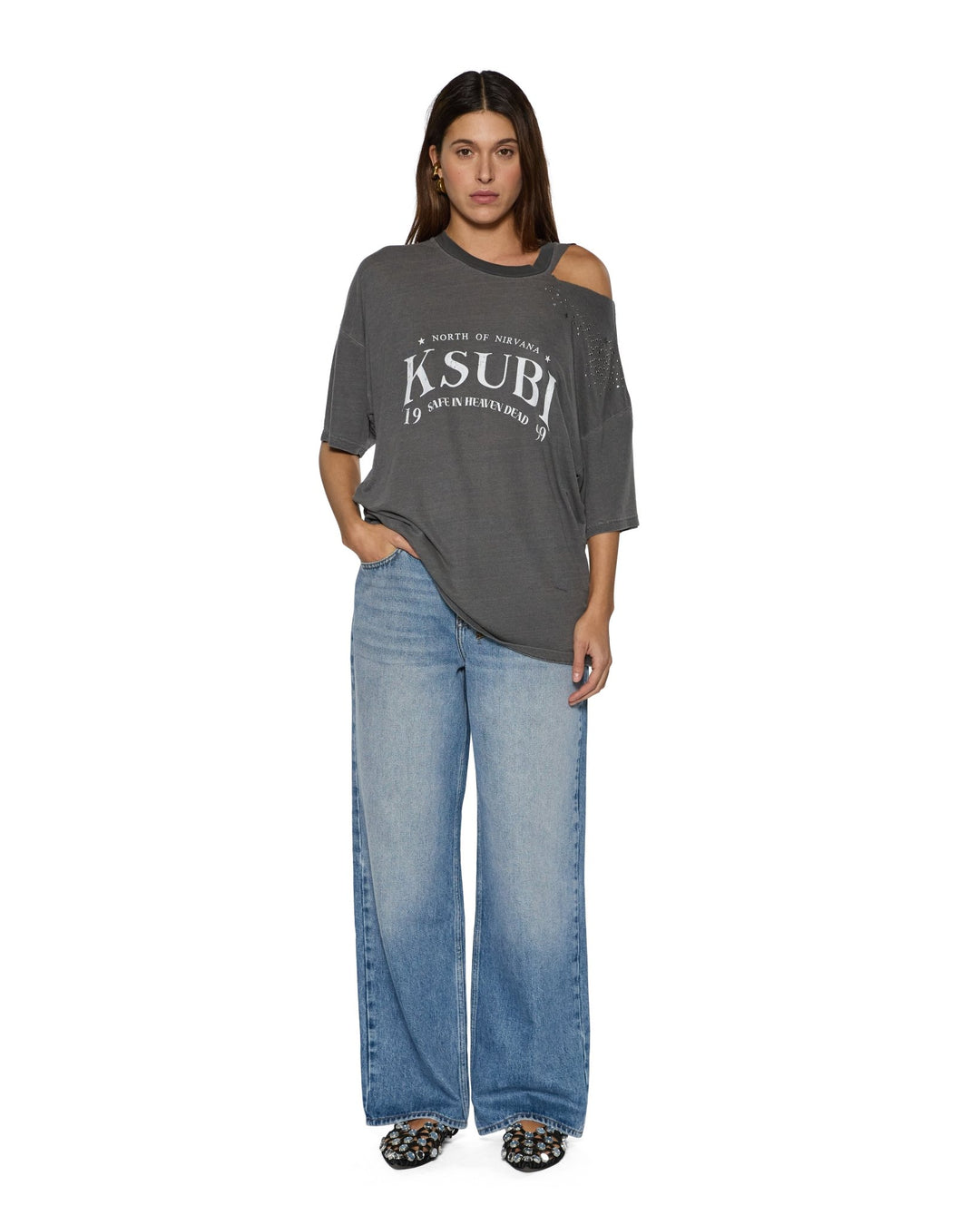 Renaissance Oh G SS Tee - Charcoal - Chillis & More NZ