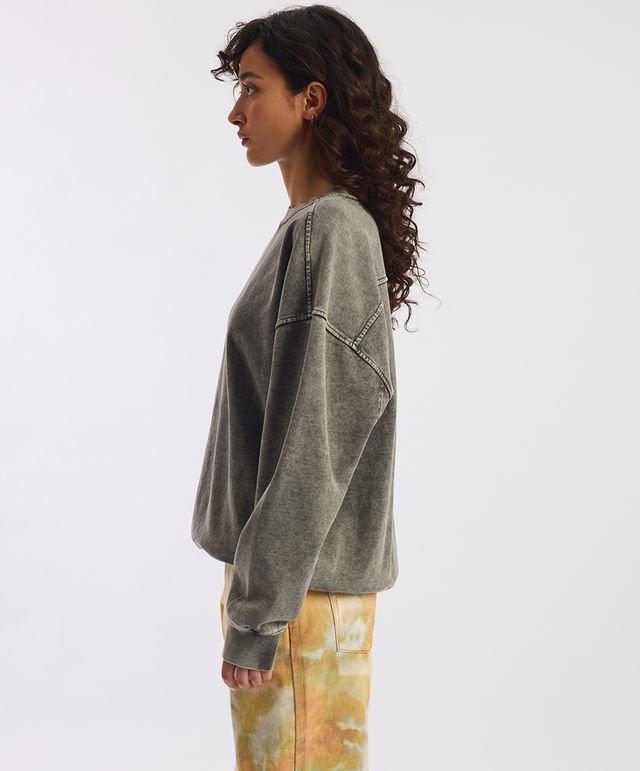 Retro OT Sweater - Charcoal - Chillis & More NZ