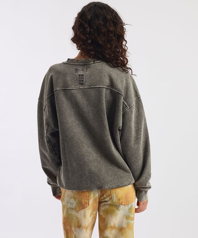 Retro OT Sweater - Charcoal - Chillis & More NZ