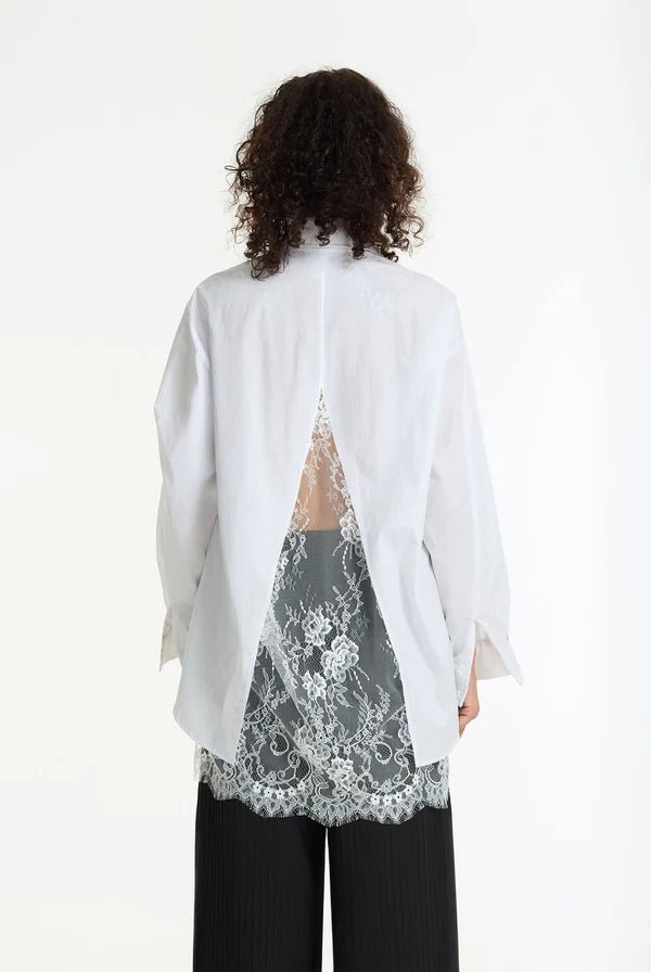 Reveal Shirt - White - Chillis & More NZ