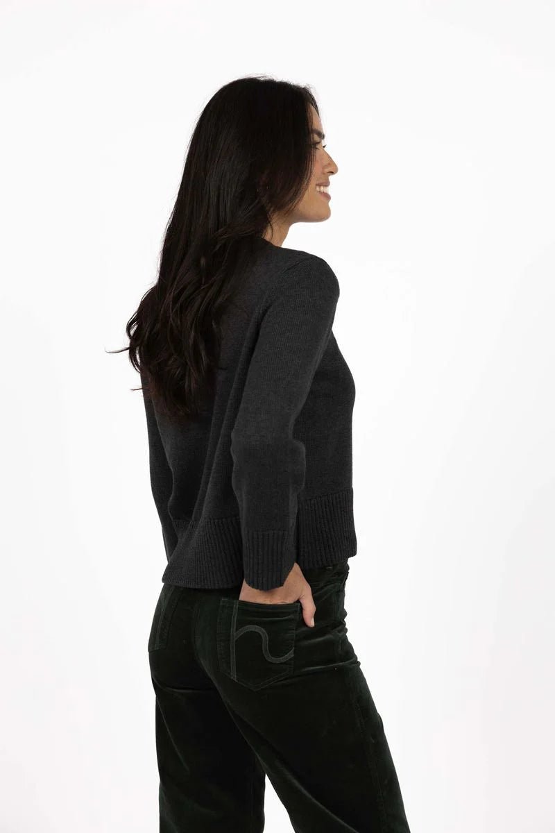 Rexie Jumper - Charcoal - Chillis & More NZ