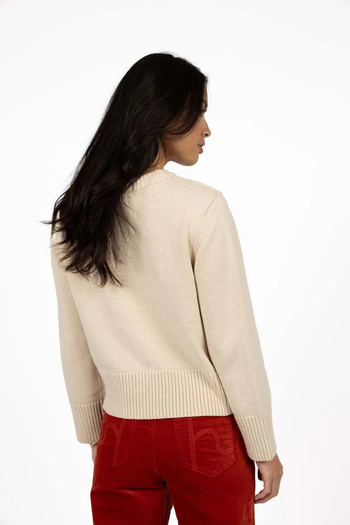 Rexie Jumper - Cream - Chillis & More NZ