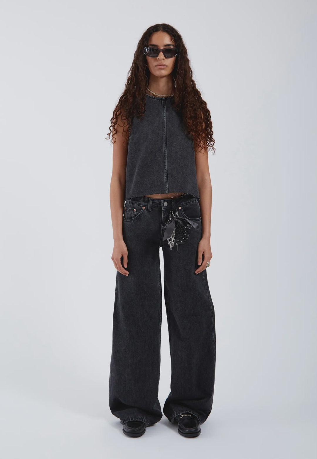 Rhue Jean - Retro Black - Chillis & More NZ