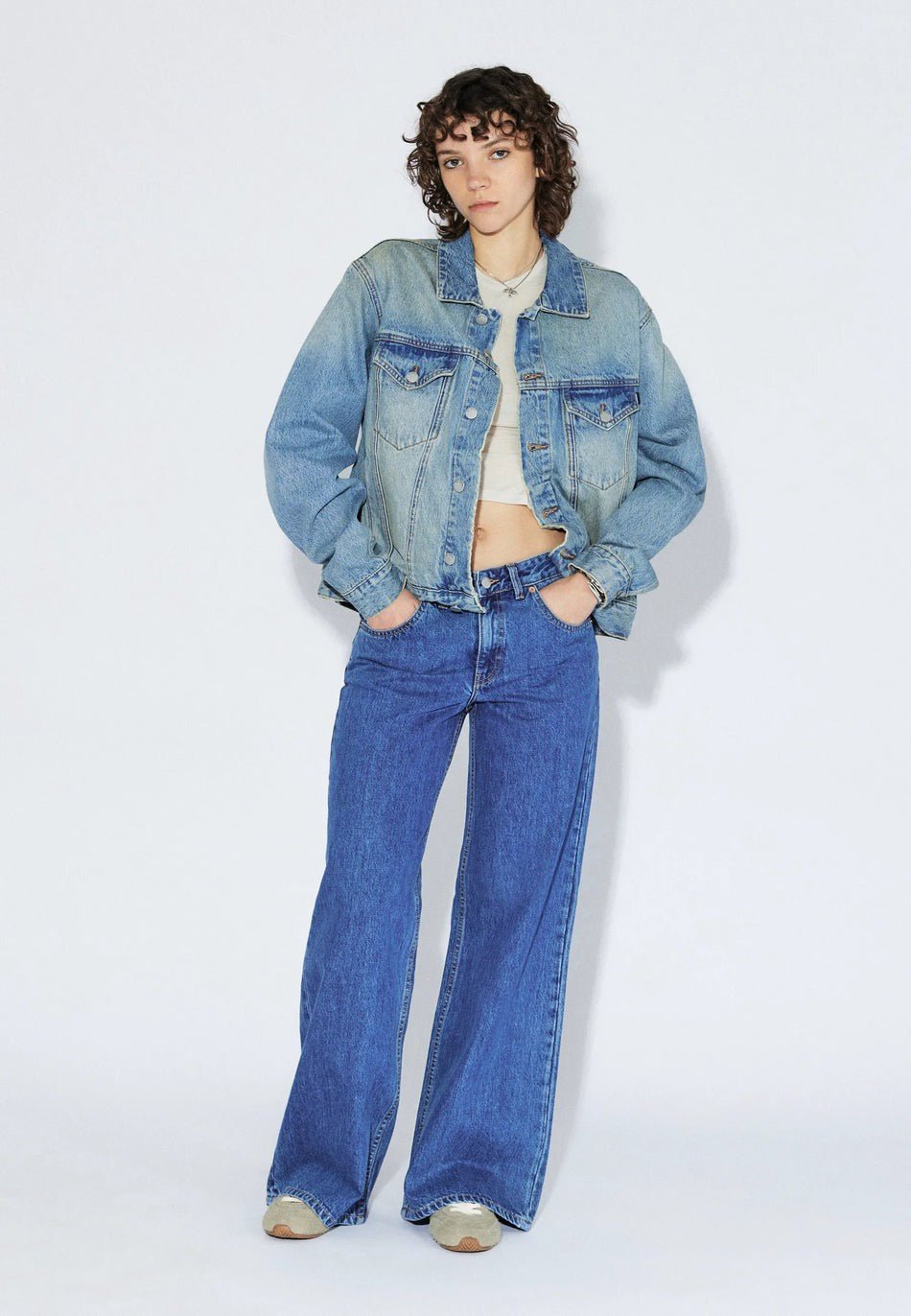 Rhue Jeans - Haze Mid Retro - Chillis & More NZ