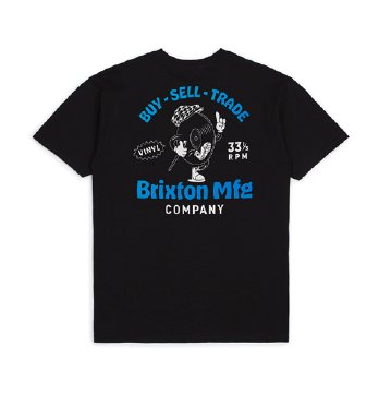 Rhythmic S/S Tee - Black - Chillis & More NZ