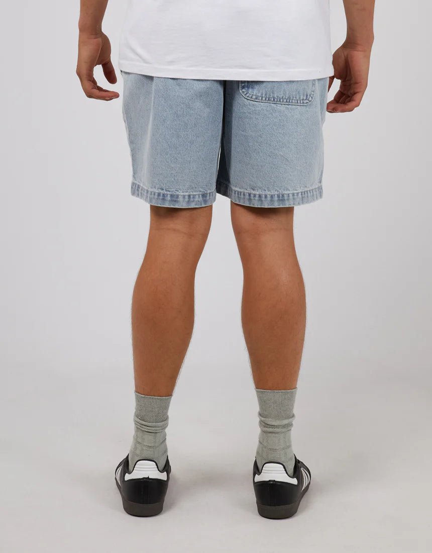 Rider Denim Short - Bleach Blue - Chillis & More NZ