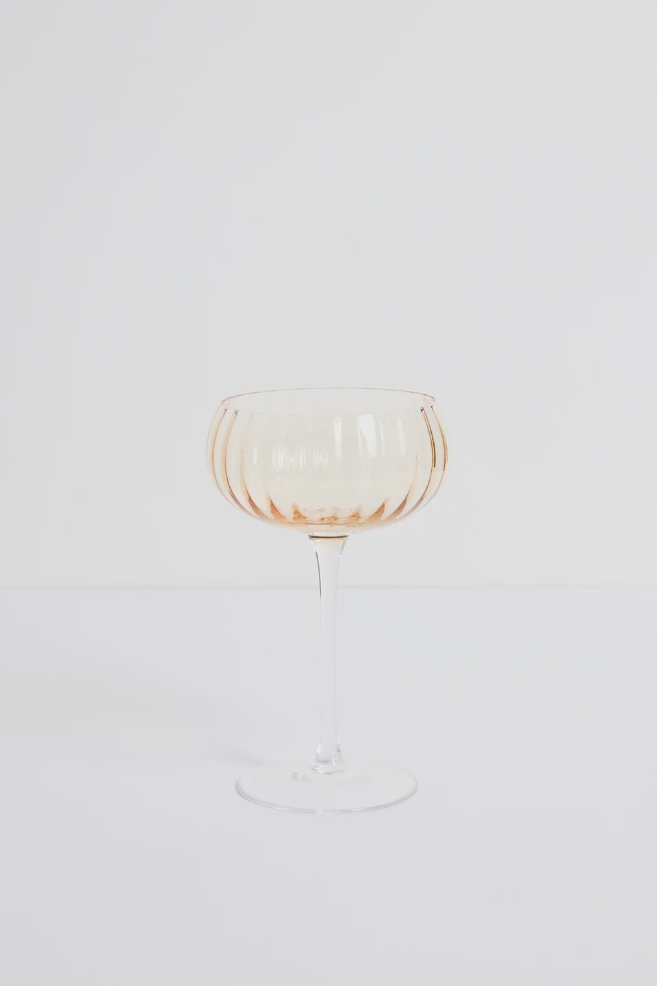 Ripple Light Amber Cocktail Glass - Chillis & More NZ